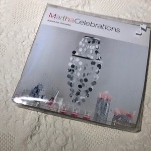 Silver and Glitter Paper Chandelier Decoration